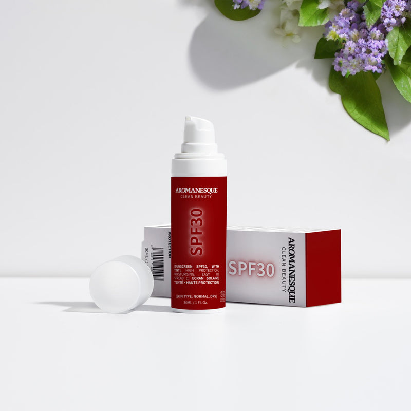 Aromanesque Sonnenschutz SPF30, mit Tönung