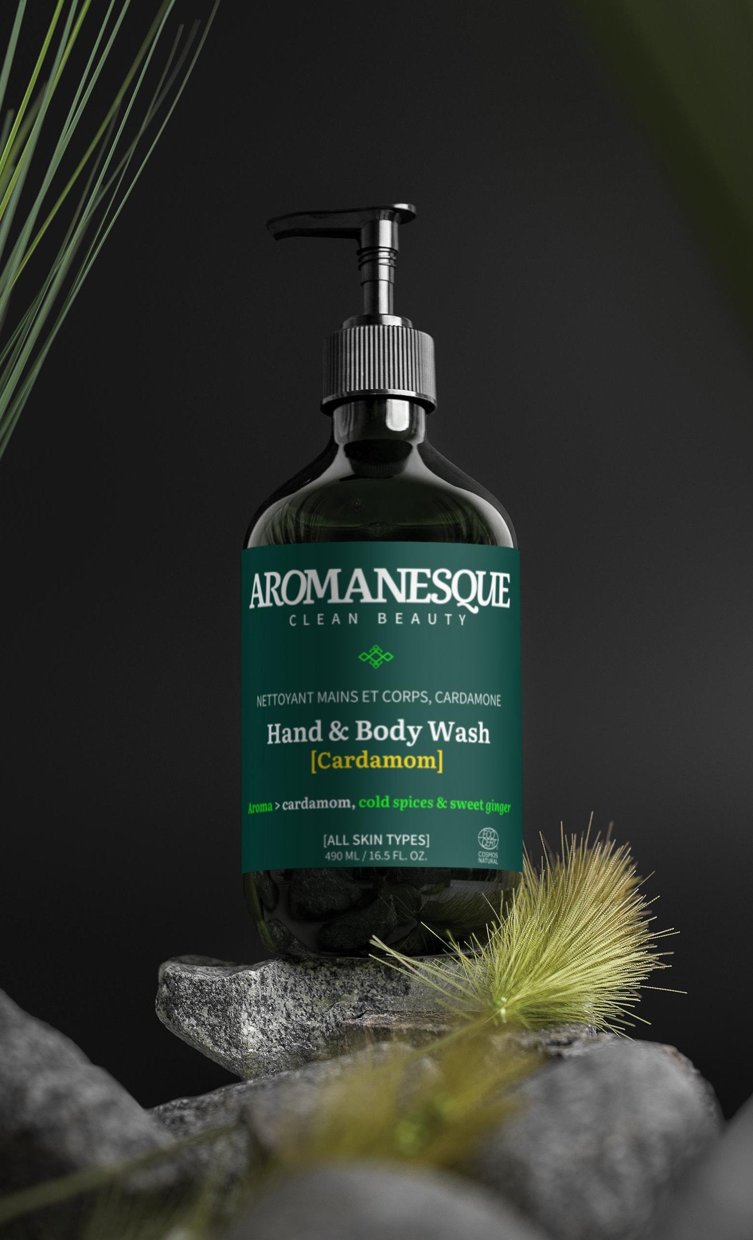 Hand & Body Wash, Ingwer und rauchiger Kardamom