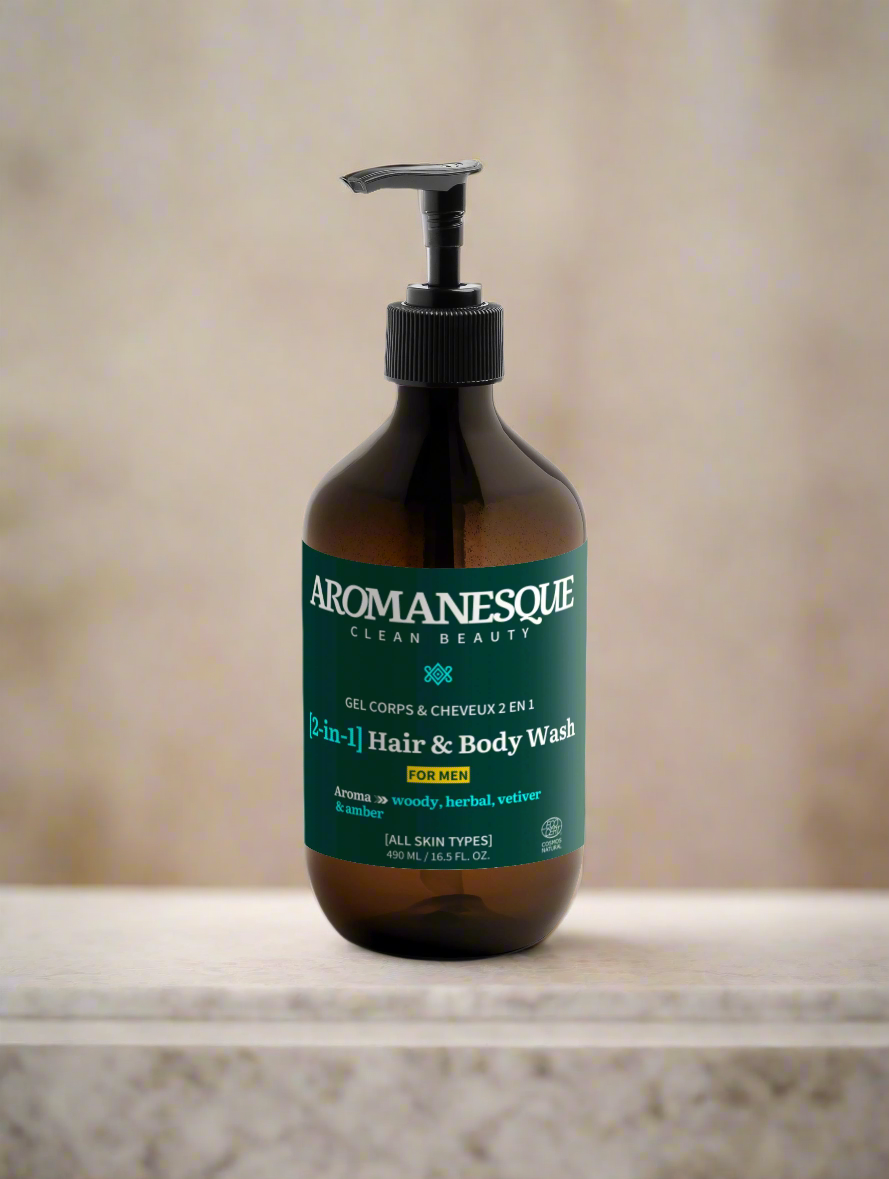 Premium [2-in-1] Hair & Body Wash For Men
