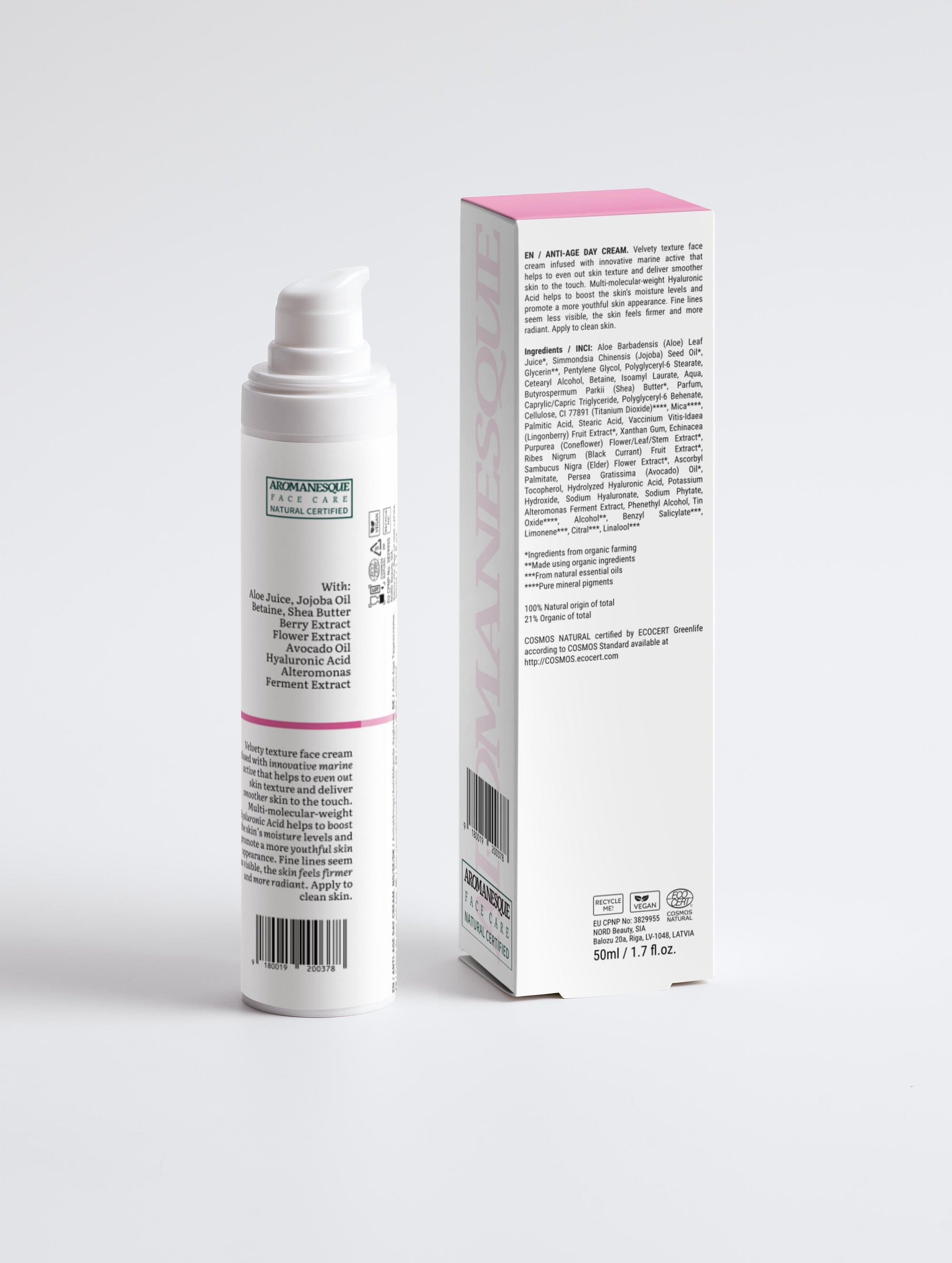  Crème de jour anti-âge - Aromanesque