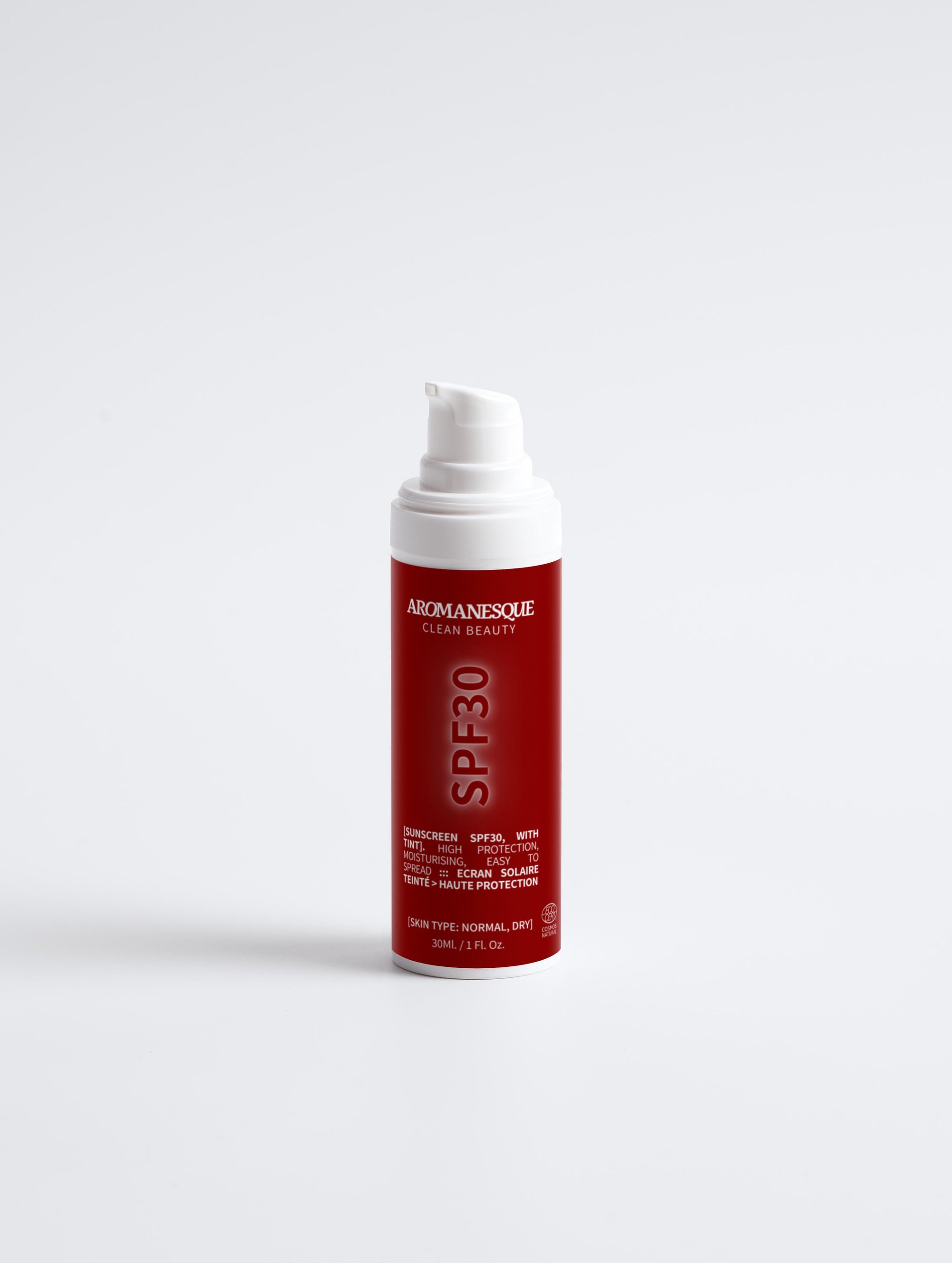 Aromanesque Sunscreen SPF30 - With Tint