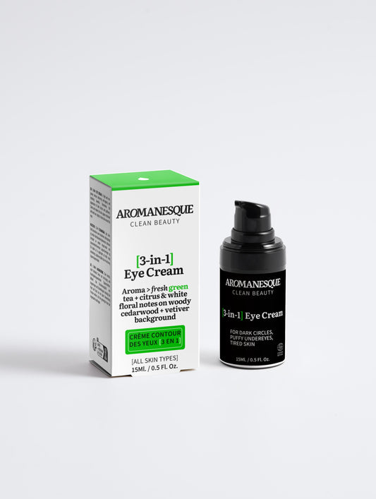 Aromanesque [3-in-1] Crema de Ojos para Hombre - 15Ml