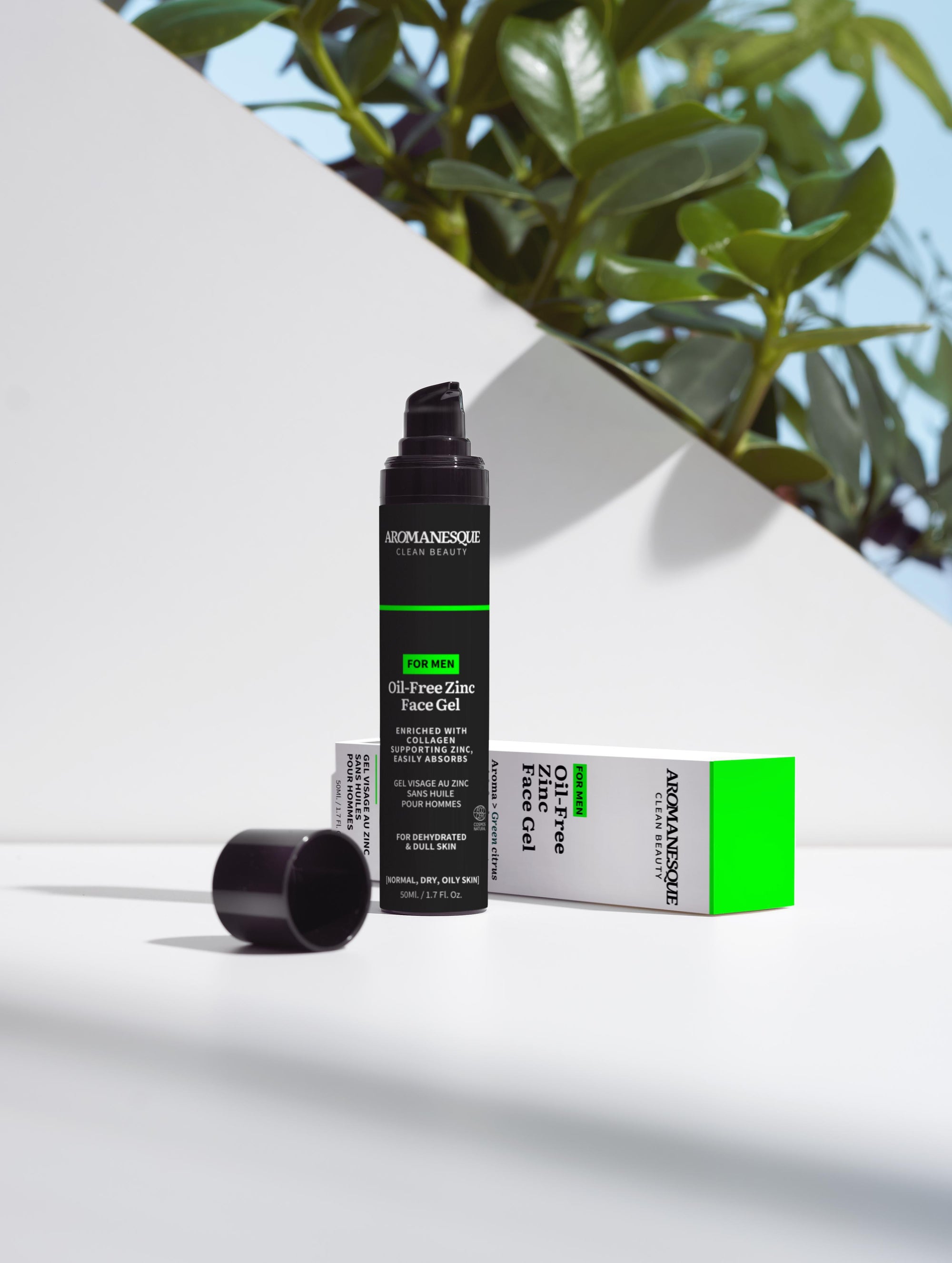 Aromanesque Oil-Free Zinc Face Gel For Men