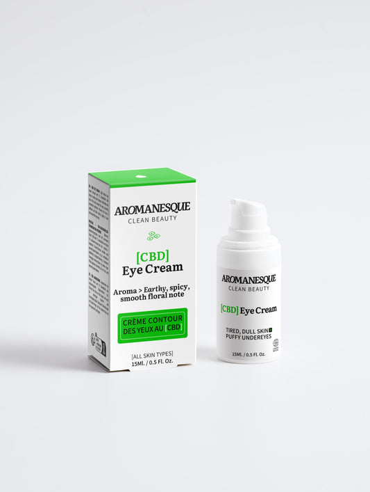 Aromanesque Beruhigende CBD-Augencreme - 15 ml