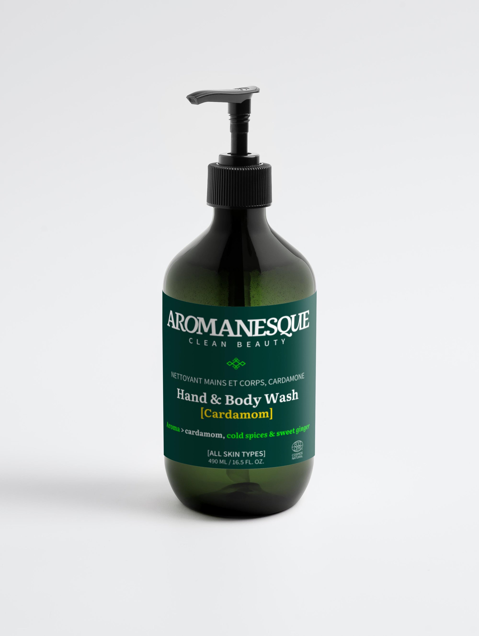 Hand & Body Wash, Ingwer und rauchiger Kardamom