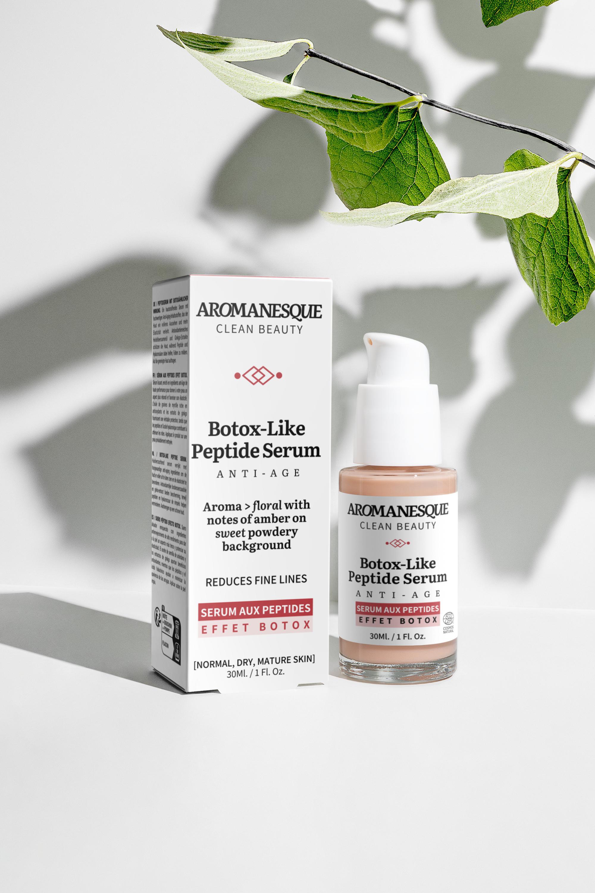 Botox-Like Peptide Serum - Anti-Aging Skincare by Aromanesque
