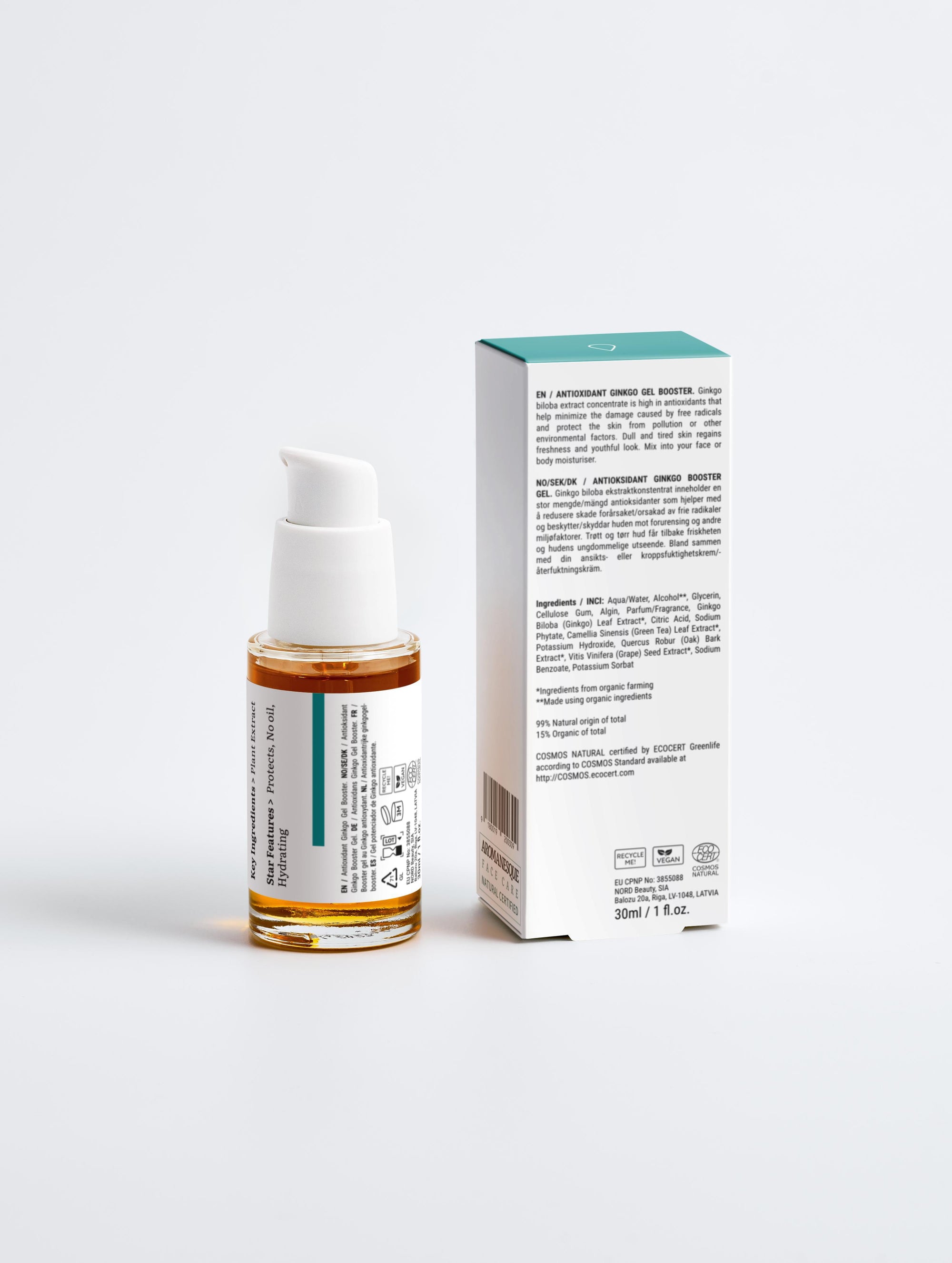 Gel Booster Antioxydant Aromanesque Ginkgo