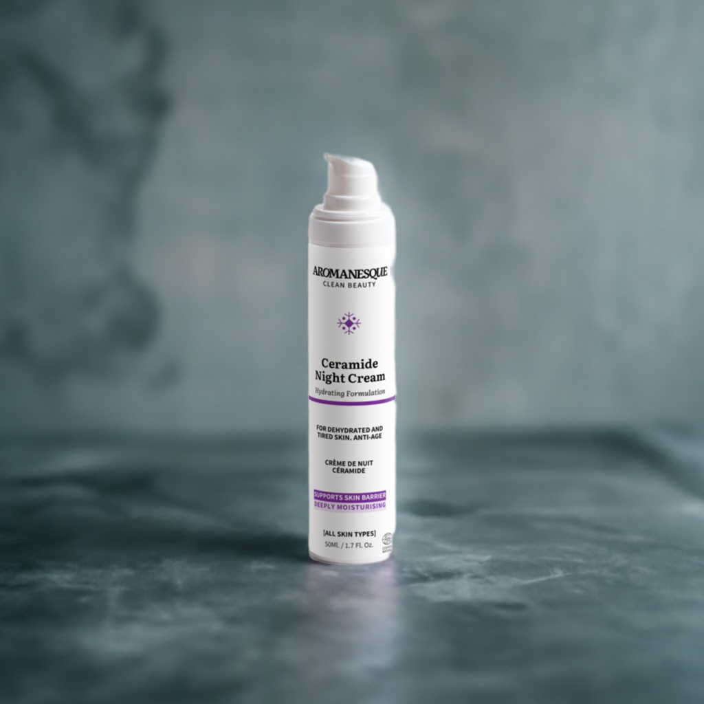 Crème de nuit aux céramides Aromanesque - Formule hydratante