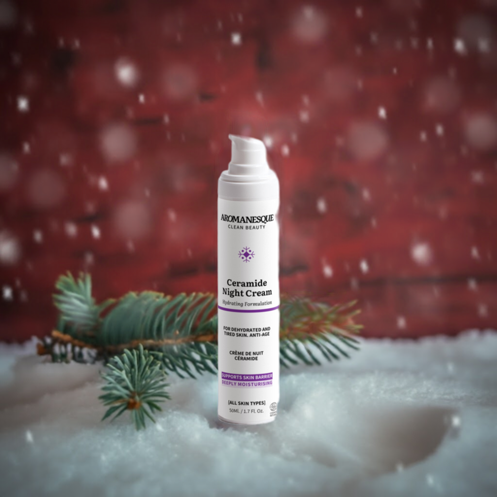 Aromanesque Ceramide Nachtcreme – Feuchtigkeitsspendende Formel 