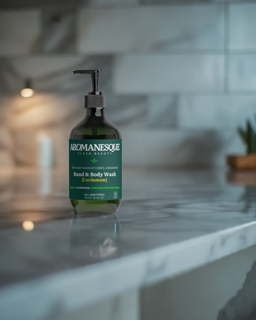 Hand & Body Wash, Ingwer und rauchiger Kardamom