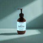 Premium Handcreme, Holziger Bernstein &amp; Leder 