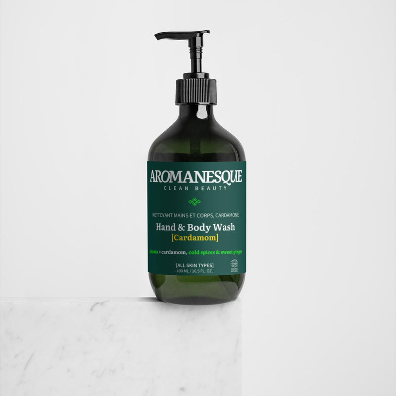 Jabón de Manos y Cuerpo, Jengibre y Cardamomo Ahumado