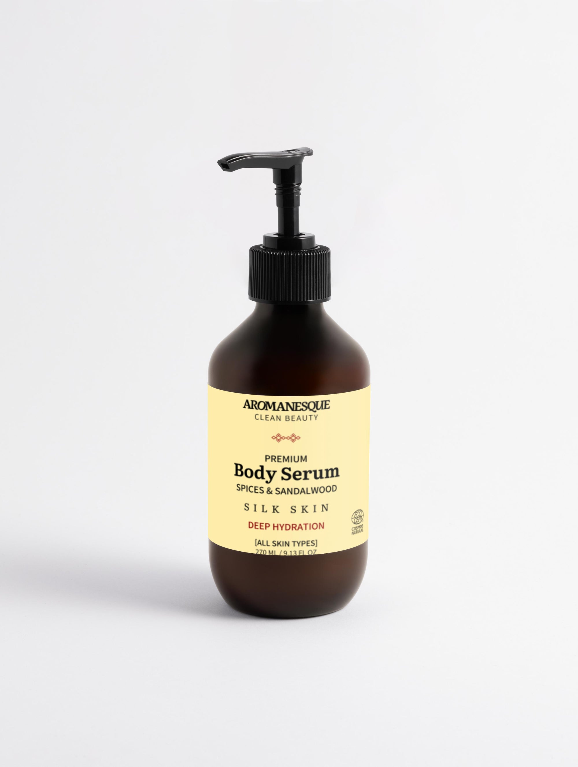 Premium Körperserum, Gewürze &amp; Sandelholz 