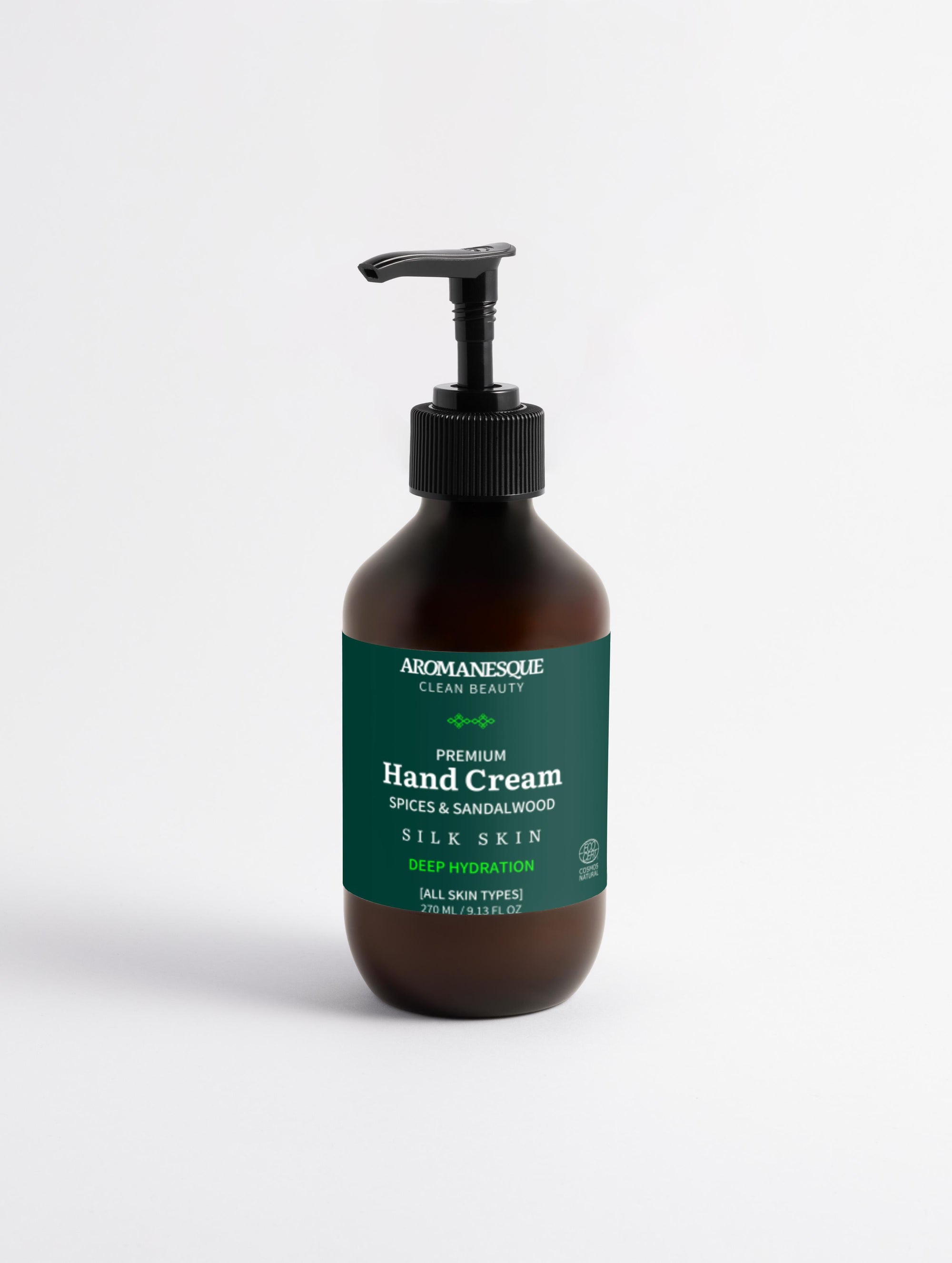 Premium Handcreme, Gewürze & Sandelholz  