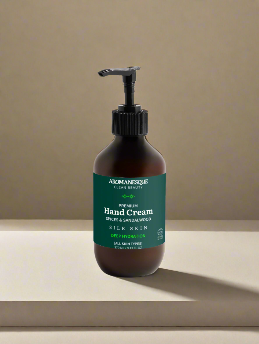Premium Hand Cream, Spices & Sandalwood