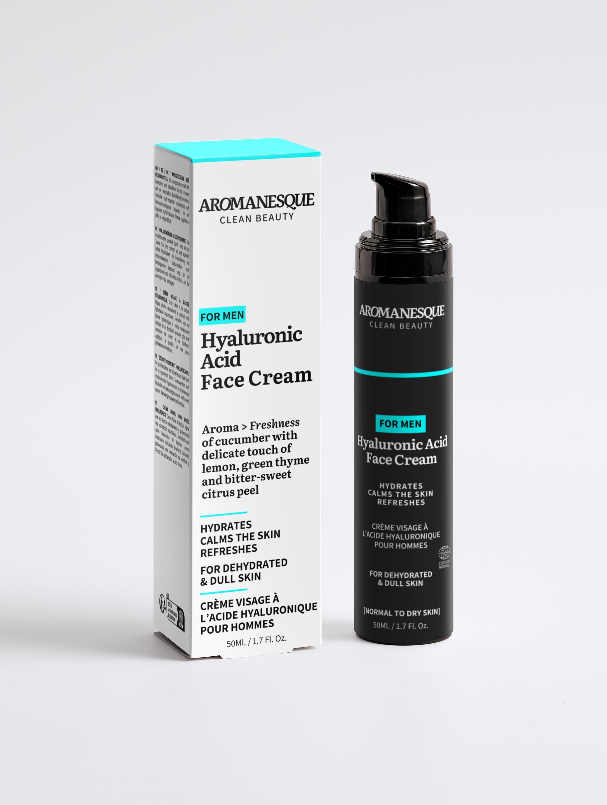 Aromanesque Hyaluronic Acid Face Cream for Men