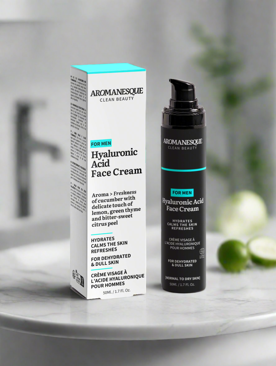 Aromanesque Hyaluronic Acid Face Cream for Men - 50Ml